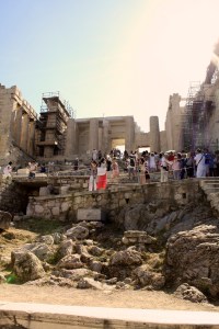 Ruins in Athens, Greece