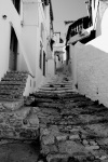 Upstairs in Hydra, Greece